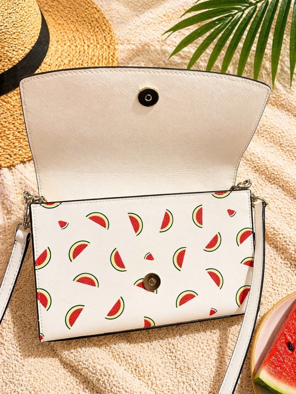 Kate Spade Carson Watermelon Party Convertible Crossbody Bag EUC - Picture 7 of 10